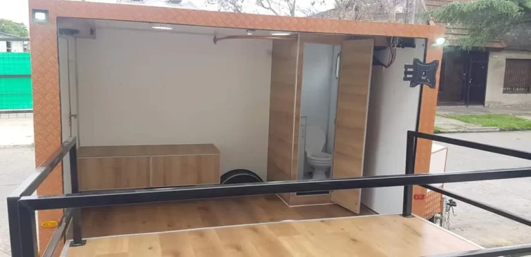 Trailer showroom 3 mts